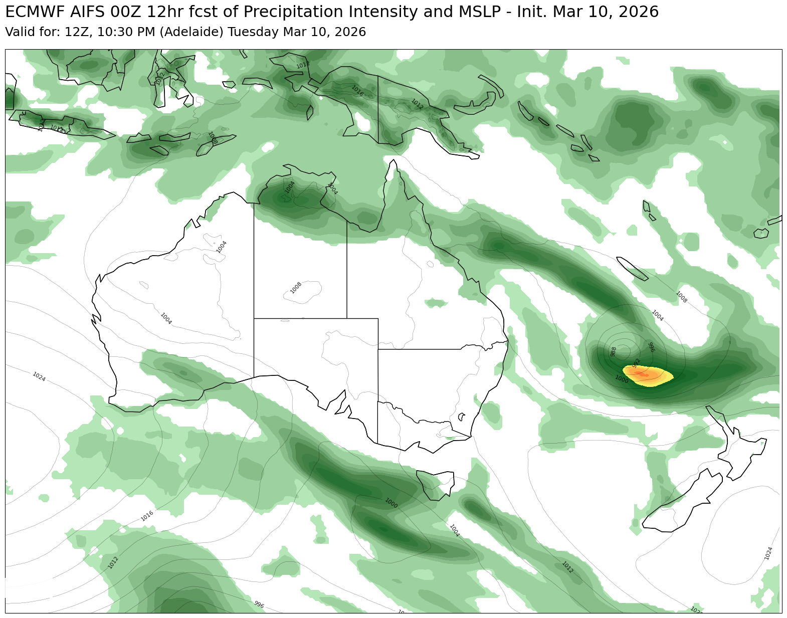 ECMWF AIFS Surface Wx